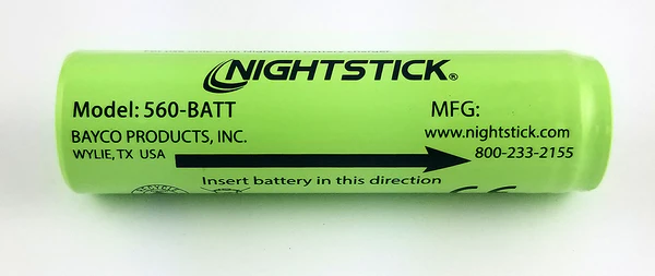 Rechargeable Lithium-Ion Battery for Select Nightstick