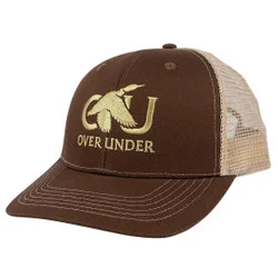 Over Under O/U Duck Mesh Back Brown