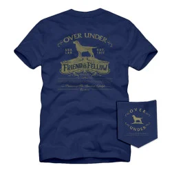 Over Under S/S Lab Establishment T-Shirt Navy