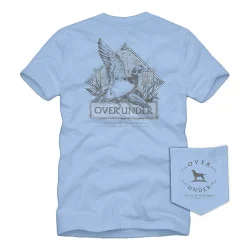 Over Under S/S Wood Duck T-Shirt Sky Blue