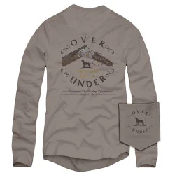 Over Under L/S Custom Built T-Shirt Driftwood