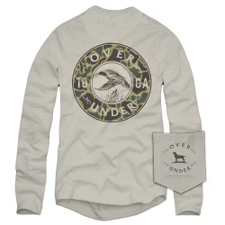 Over Under L/S Mallard Shoot T-Shirt Oyster