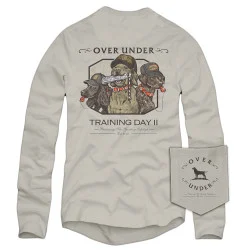 Over Under L/S Training Day II T-Shirt Oyster