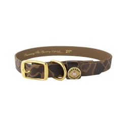 Over Under Water Dog Collar Duck Camo