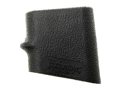 Pachmayr Rubber Slip-On Pistol Grip Size 3 with Finger Grooves Small Auto