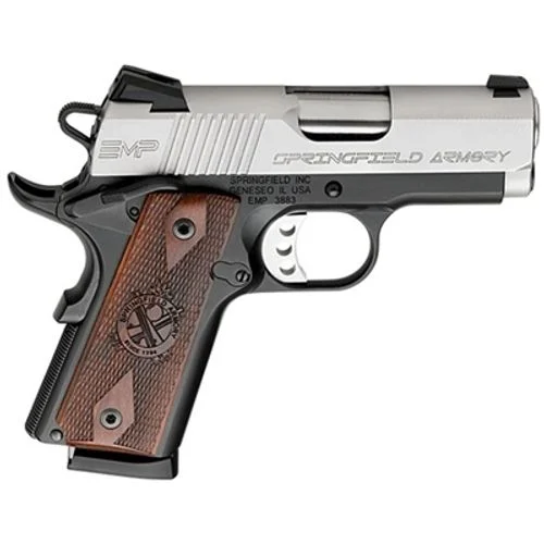 Springfield Armory 1911 EMP 9mm 3" Pistol - Wood Grips