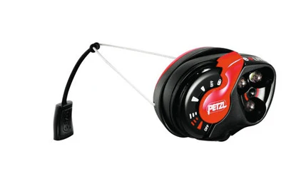 Petzl E+Lite Ultra Compact Emergency Headlamp-(Black/Red)