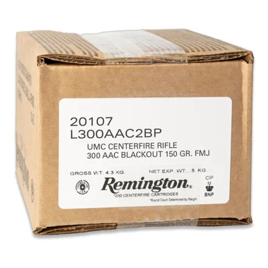 Remington .300 AAC Blackout UMC Mega Pack 150gr FMJ Ammo