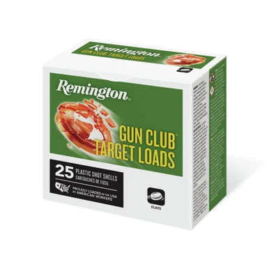 Remington Gun Club Target Loads 12 Gauge 2.75 in 1-1/8 oz #9
