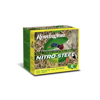Remington Nitro-Steel High Velocity 12 Gauge 2 3/4" 1 1/4 oz #BB Shot