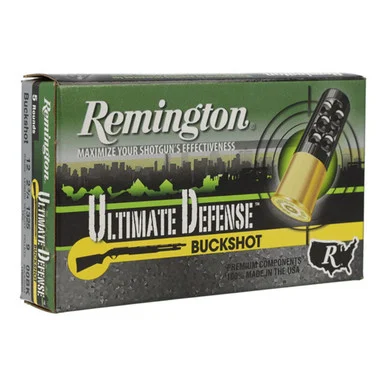 Remington Ultimate Defense 9 Pellets 12 Gauge 2.75 in 1-1/8 oz 00 Buck