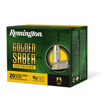 Remington .45 ACP Golden Saber 230gr Brass JHP Ammo