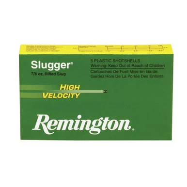 Remington Slugger High Velocity Rifled Slug 20 Gauge 2.75 in 1/2 oz Slug