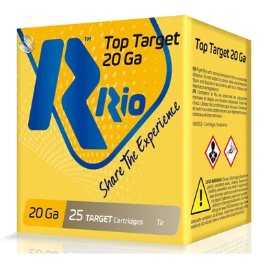 Rio Ammunition Top Target 20 Gauge 2.75 in 7/8 oz #8