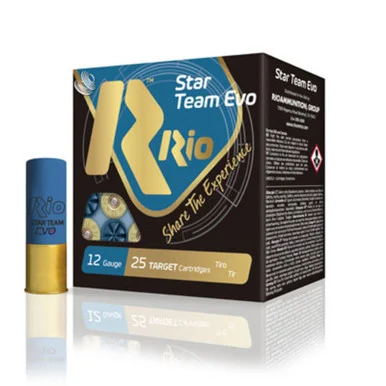Rio Ammunition Star Team EVO Low Recoil #8 12 Gauge 1-1/8 oz 2.75 in