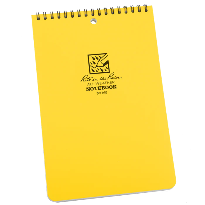 Top Spiral Notebook (6 x 9.25)