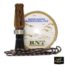 RNT HUNTER SERIES BOCOTE GOOSE CALL WITH INSTRUCTIONAL DVD