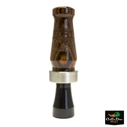 RNT HUNTER SERIES SPECKLEBELLY GOOSE CALL - BOCOTE WOOD AND BLACK POLY