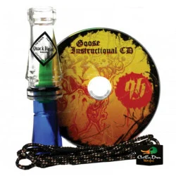 RNT QUACKHEAD GOOZILLA CANADA GOOSE CALL COMBO WITH AUDIO CD