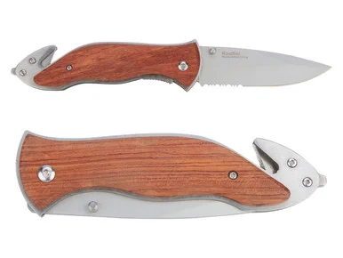 Rostfrei 3.5" Manual Folding Pocket Knife 138 Glass Breaker Belt Cutter