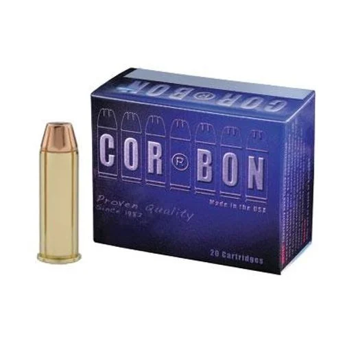SD45C200-20: CorBon .45 LC +P 200 Grain High-Velocity JHP 20 Round Box