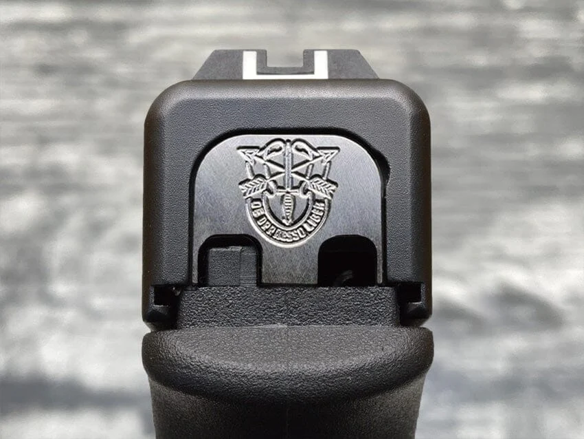 Milspin Special Forces Unit Crest Slide Back Plate