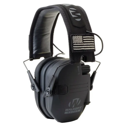 Walkers Razor Patriot Electronic Earmuff 23 dB - Black