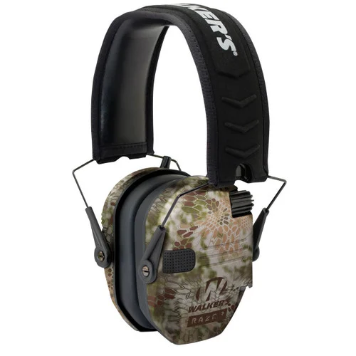 Walkers Razor Slim Shooter Folding Earmuff 23 dB Kryptek Highlander