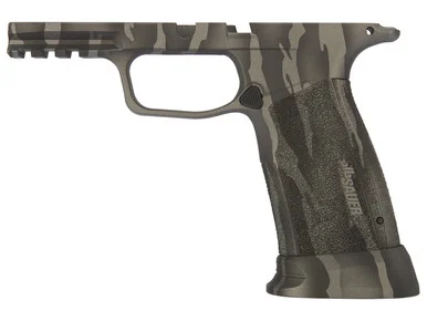 Sig Sauer P365 X-Macro Grip Module with NDZ Magwell V2 Kit in Tungsten Tiger Stripe