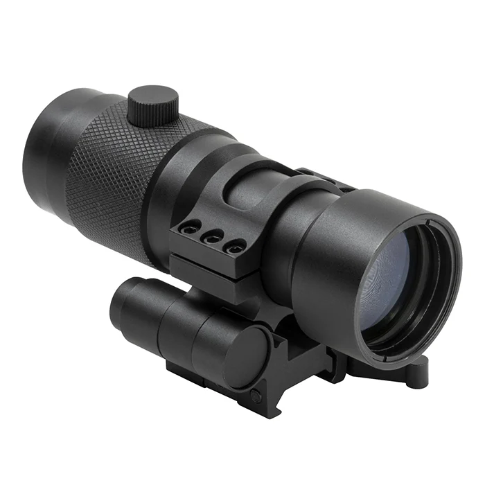 3X Magnifier With Flip To Side 30Mm Qr Mount