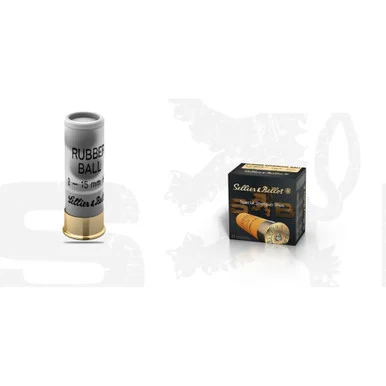 Sellier & Bellot 12 Gauge 2 5/8" Rubber Ball