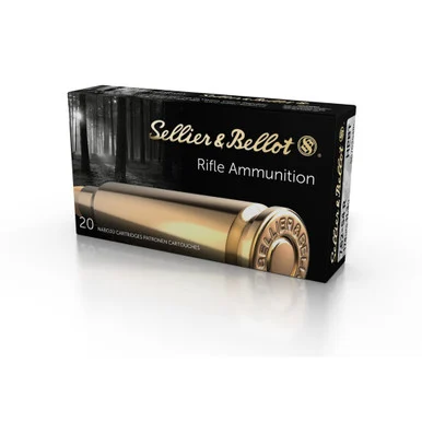 Sellier and Bellot 7.62x54mmR Rifle 174gr BTHP Ammo
