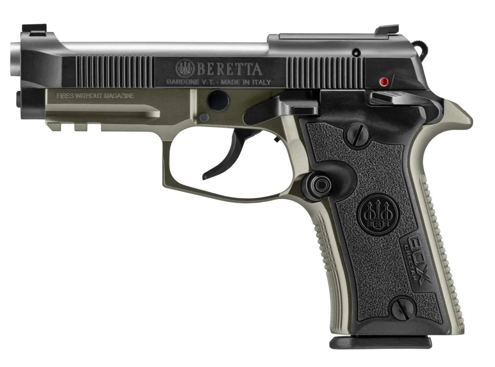 Beretta 80X Cheetah, .380ACP - Green