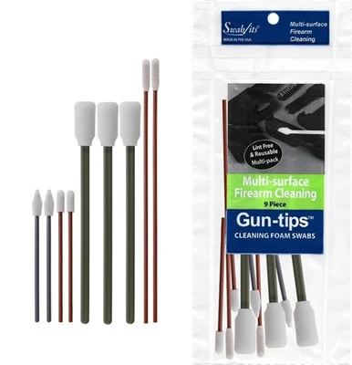 Swab-Its Foam Tip Firearm Cleaning Gun Tips Multi Surface Cleaning
