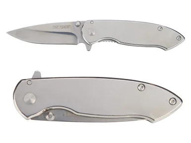 TAC-FORCE TF-862C 3" Spring Assisted Pocket Knife Chrome (*LZ)