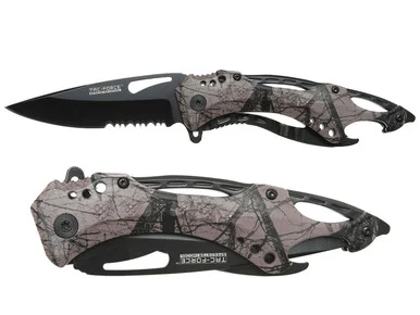 TAC-FORCE TF-705FC Skeleton 3.25" Spring Assisted Folding Pocket Knife
