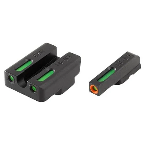 TruGlo Brite-Site TFX Pro Night/Day Tritium-Fiber Optic Orange Ring Front CZ 75 Sights