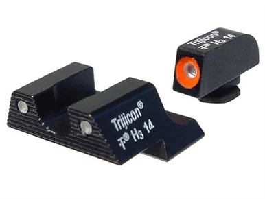 Trijicon Orange 3 Dot HD Night Sight Set for Glock 42 43 43X 48 GL113 Orange
