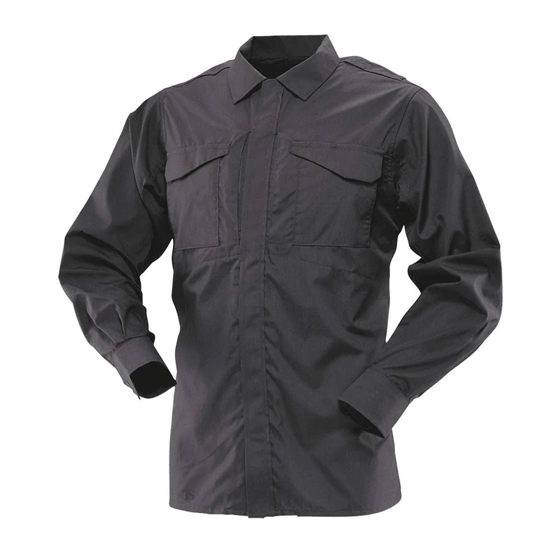Tru-Spec 1051 Black Men's Ultralight Long Sleeve Uniform Shirt