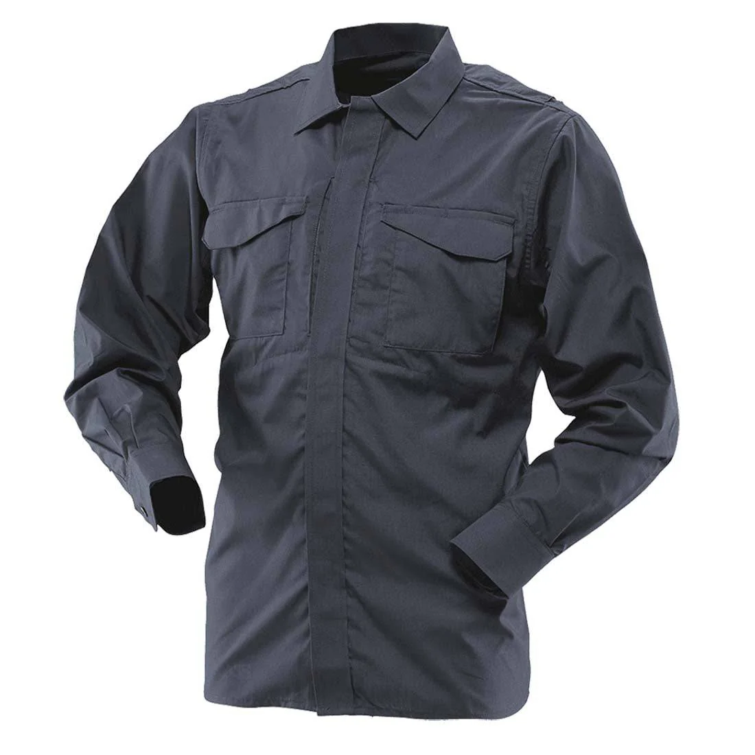 Tru-Spec 1058 Navy Men's Ultralight Long Sleeve Uniform Shirt