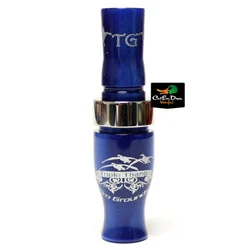 TIM GROUNDS TRIPLE THANG GOOSE CALL - ELECTRIC BLUE ACRYLIC