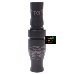 TIM GROUNDS TRIPLE THANG GOOSE CALL - FLAT BLACK ACRYLIC NO BAND