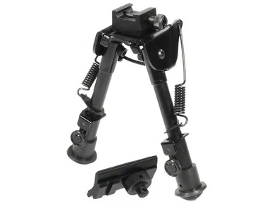 Leapers UTG Tactical Op Bipod - Picatinny Mount or Weaver Rail 5.9"-7.3" With QD Lever Mount TL-BP78q