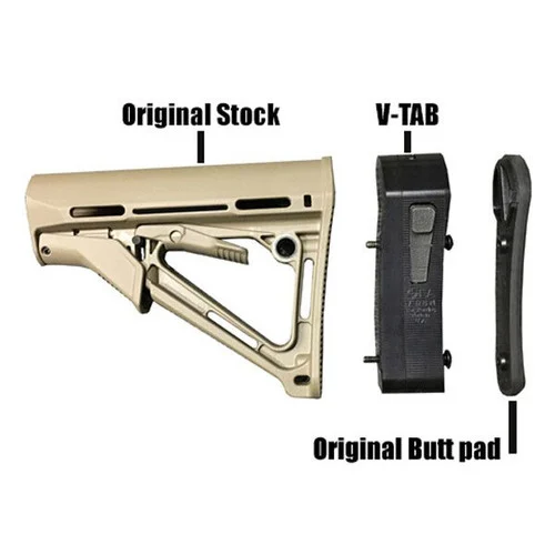 Vertical Tactical Adjustable Buttstock for Magpul