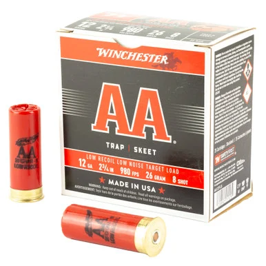 Winchester AA Low Recoil 12 Gauge 2 3/4" #8 Shot