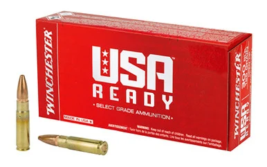 Winchester USA Ready Rifle Ammo 300 BO 125 gr. Open Tip 20 rd.