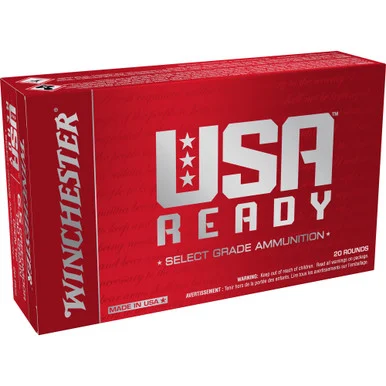 Winchester 6.5 Creedmoor USA Ready 140gr Open Tip Ammo