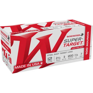 Winchester Super-Target Heavy Target Value Pack 12 Gauge 2.75 in 1-1/8 oz #7