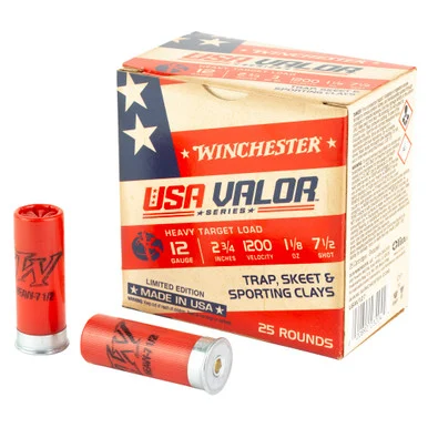 Winchester USA VALOR 12 Gauge 2.75 in 1-1/8 oz #7.5
