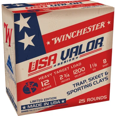 Winchester USA VALOR 12 Gauge 2.75 in 1-1/8 oz #8